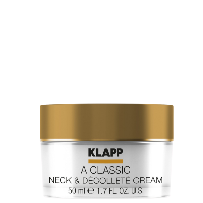 Интенсивный питательный крем для шеи и декольте Klapp Vitamin A Neck & Decollete Cream, 50 мл