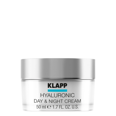 Крем широкого спектра действия Klapp Hyaluronic Day & Night Cream, 50 мл