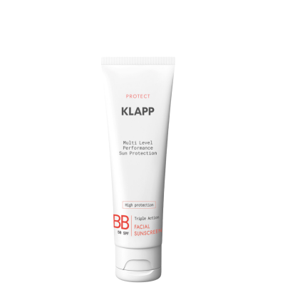 Солнцезащитный BB крем SPF 50 Klapp Sun Protection Multi Level Performance, 50 мл
