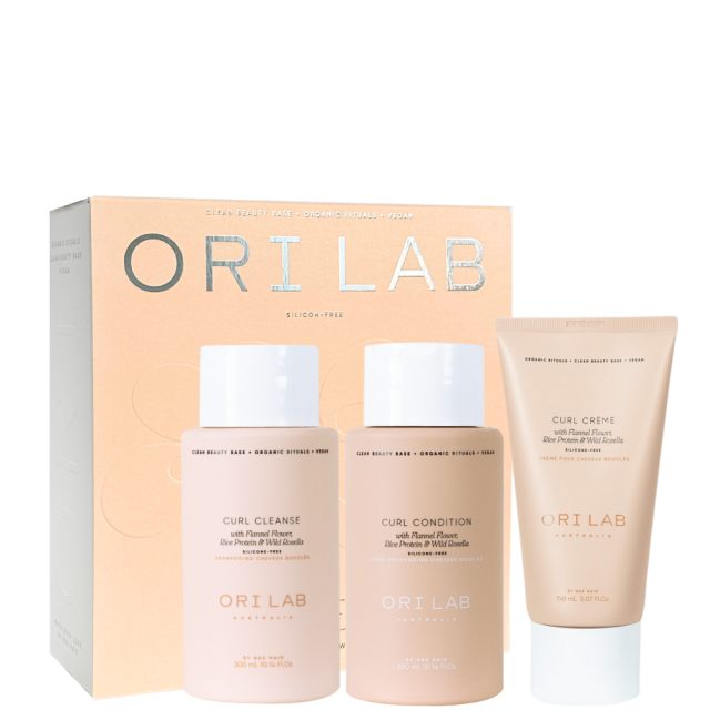 Набор ORI Lab Trio «Для вьющихся волос»: шампунь, кондиционер и увлажняющий крем