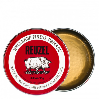 Красная помада Reuzel средней фиксации, 95 г