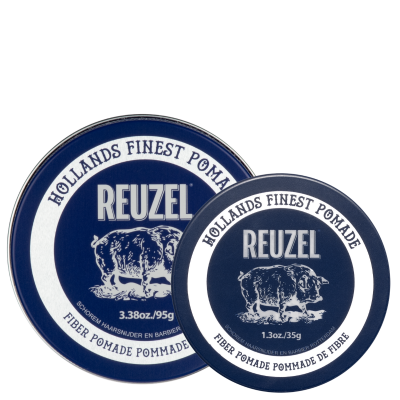 Комплект для мужчин Reuzel Duo: две волокнистые помады экстрасильной фиксации