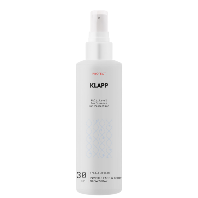 Сияющий спрей для лица и тела SPF 30 Klapp Sun Protection Multi Level Performance, 200 мл