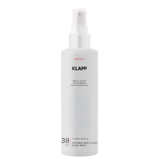 Сияющий спрей для лица и тела SPF 30 Klapp Sun Protection Multi Level Performance, 200 мл