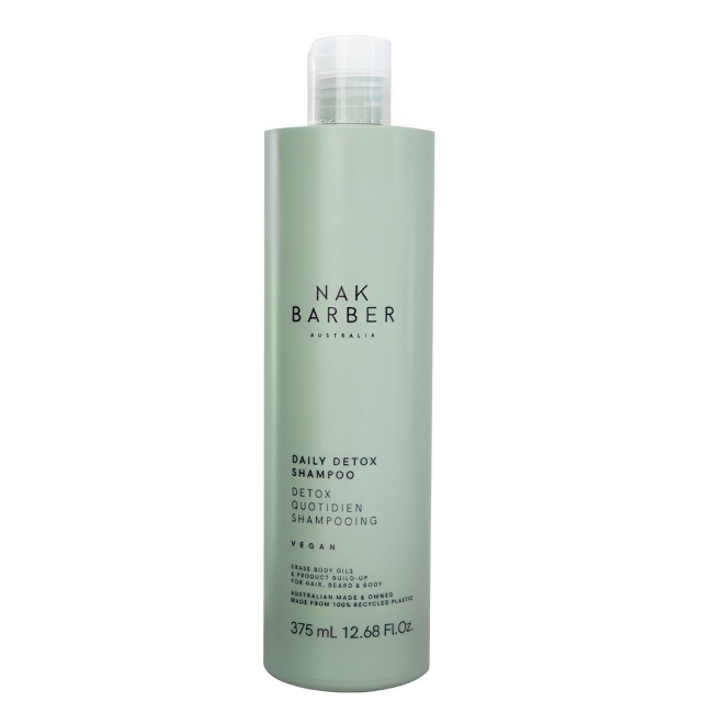 Мужской детокс-шампунь для волос, бороды и тела NAK Daily Detox Shampoo, 375 мл