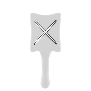 Компактная расческа для сушки феном ikoo paddle X pops platinum white «Белая платина» Компактная расческа для сушки феном ikoo paddle X pops platinum white «Белая платина»