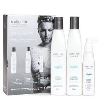 Набор против выпадения Scalp to Hair для натуральных и мужских волос Набор против выпадения Scalp to Hair для натуральных и мужских волос