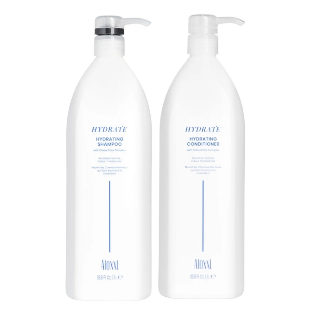 Комплект Aloxxi Duo XXL Hydrating «Увлажнение»: шампунь и кондиционер, 1000 мл