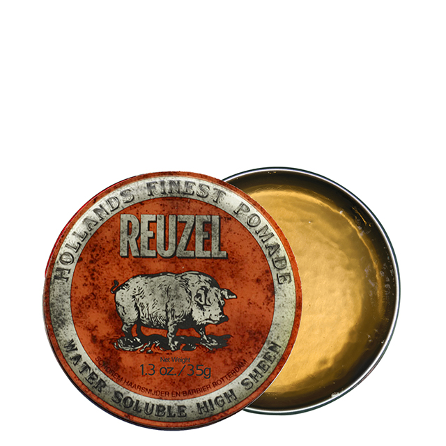 Красная помада для укладки средней фиксации Reuzel Water Soluble High Sheen, 35 г