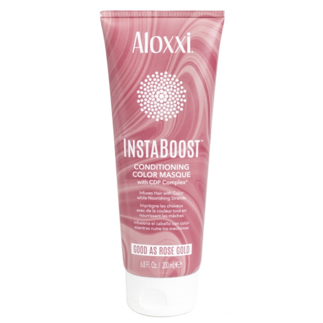 Тонирующая маска Aloxxi Instaboost Colour Masque «Rose Gold» (Розовое золото), 200 мл
