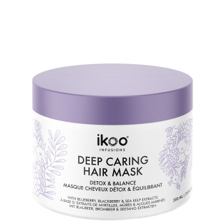 Маска для восстановления волос «Детокс и баланс» ikoo infusions Detox and Balance Deep Caring Hair Mask, 200 мл Маска для восстановления волос «Детокс и баланс» ikoo infusions Detox and Balance Deep Caring Hair Mask, 200 мл