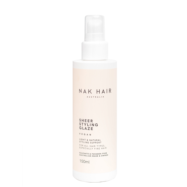 Гель-глазурь для объема легкой фиксации NAK Styling Glaze, 150 мл