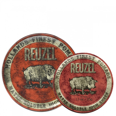 Комплект для мужчин Reuzel Duo: две красные помады средней фиксации