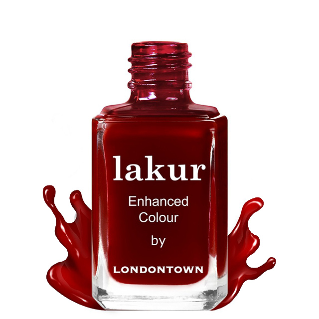 Лак для ногтей Londontown Lakur Enhanced Colour Lady Luck, 12 мл