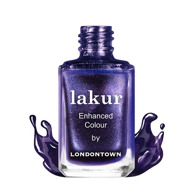 Лак для ногтей Londontown Lakur Enhanced Colour Black Thorn, 12 мл