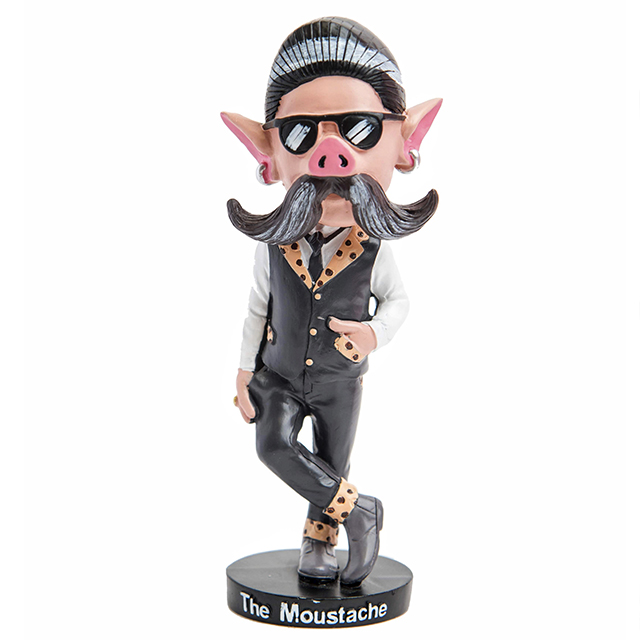 Коллекционная статуэтка Reuzel Moustache Hoglectible Bobble Head Limited Edition