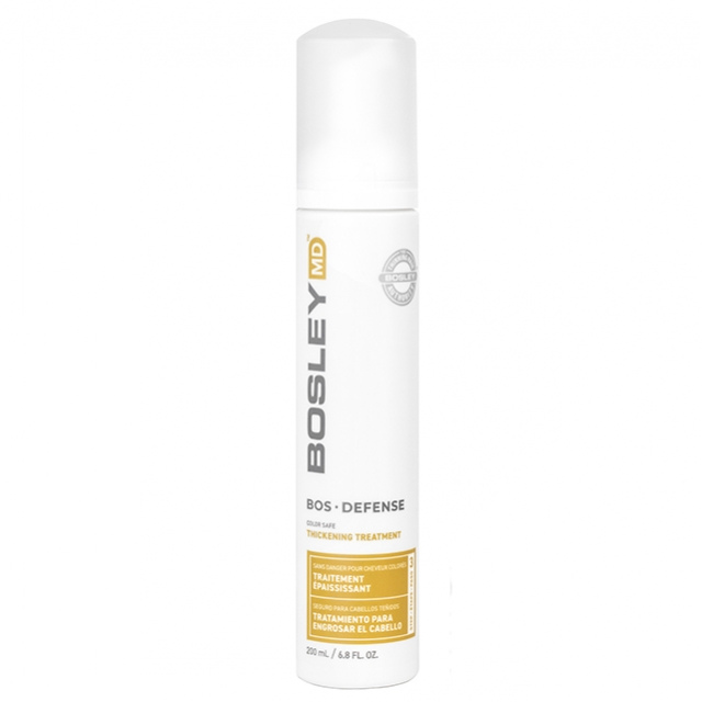 Средство для увеличения густоты и профилактики выпадения волос Bosley MD Defense Color Safe Thickening Treatment, 200 мл