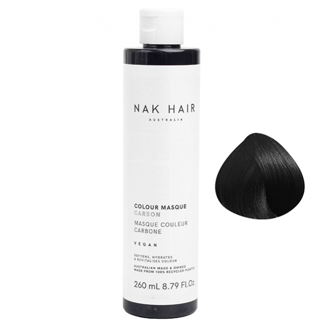 Оттеночная маска для волос NAK Colour Masque Сarbon «Карбон», 260 мл