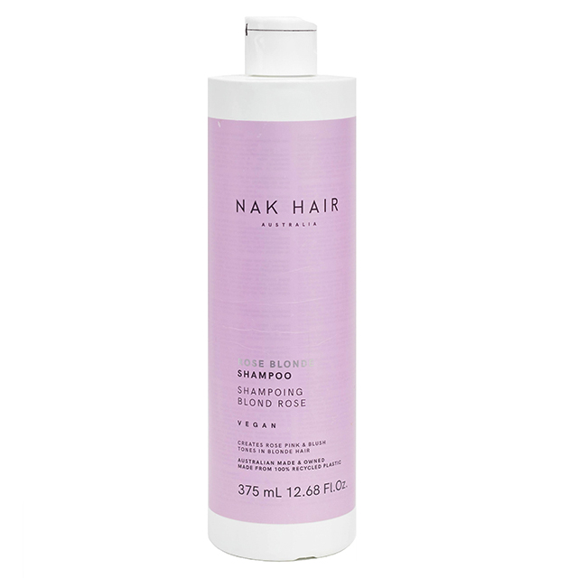 Тонирующий шампунь «Розовый блонд» NAK Rose Blonde Shampoo, 375 мл