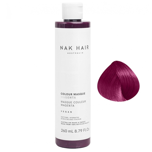 Оттеночная маска для волос NAK Colour Masque Magenta «Пурпурный», 260 мл