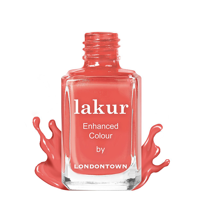 Лак для ногтей Londontown Lakur Enhanced Colour Papaya, 12 мл