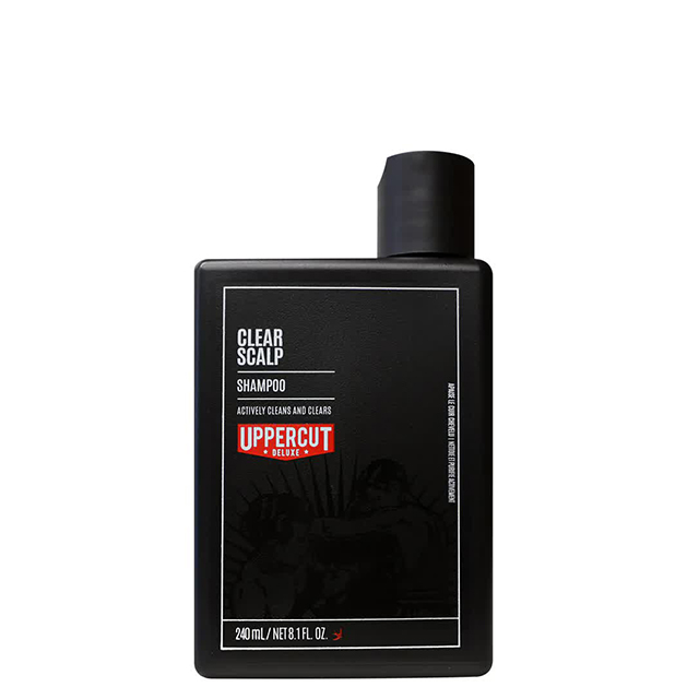 Очищающий шампунь против перхоти Uppercut Deluxe Clear Scalp Shampoo, 240 мл