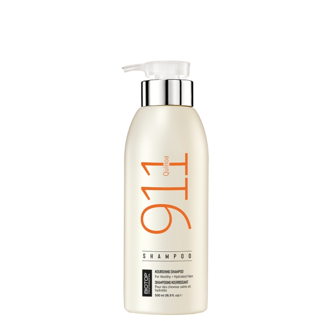 Шампунь для поврежденных и тусклых волос BIOTOP 911 Quinoa Shampoo «Киноа», 500 мл