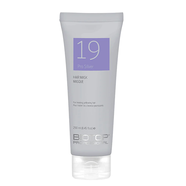 Серебристая маска для блондинок BIOTOP 19 Pro Silver Hair Mask, 250 мл
