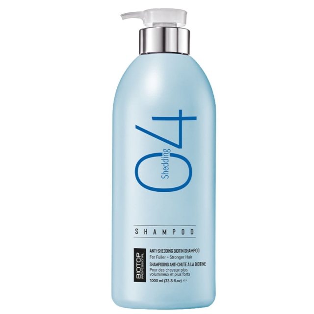 Укрепляющий шампунь против выпадения волос BIOTOP 04 Shedding Shampoo,1000 мл