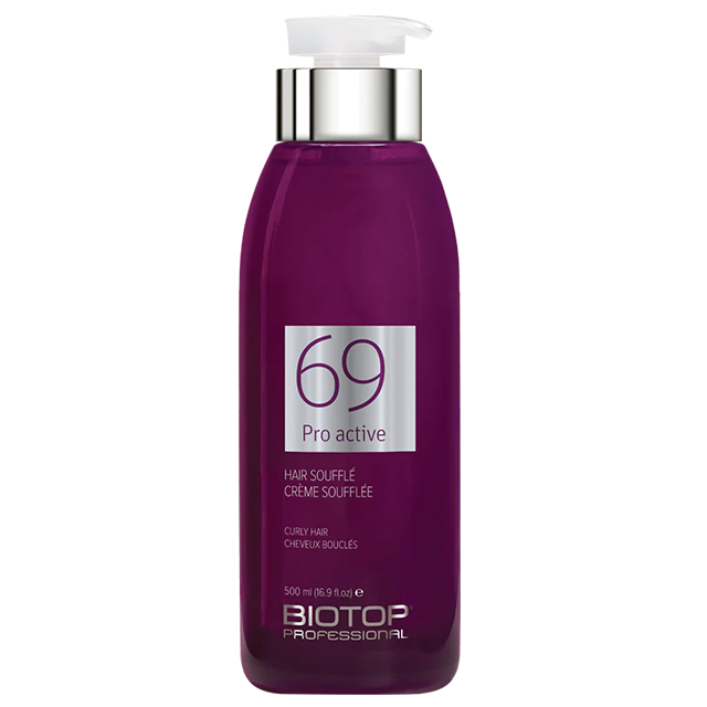 Крем-суфле для укладки вьющихся волос BIOTOP 69 Pro Active Hair Souffle, 500 мл