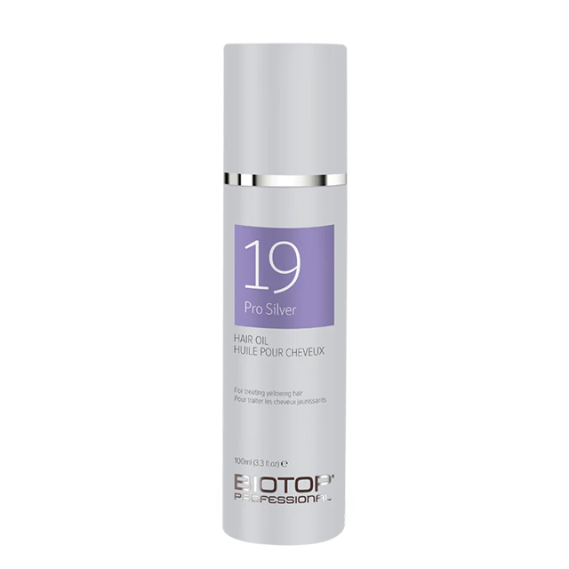 Масло для светлых волос — против желтизны BIOTOP 19 Pro Silver Hair Oil, 100 мл