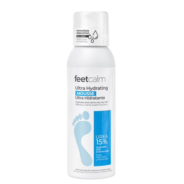 Ультраувлажняющий мусс для очень сухой кожи и против стянутости Feetcalm Ultra Hydrating Mousse 15% Urea, 125 мл