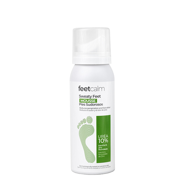 Мусс против потливости ног Feetcalm Sweaty Feet Mousse 10% Urea, 75 мл