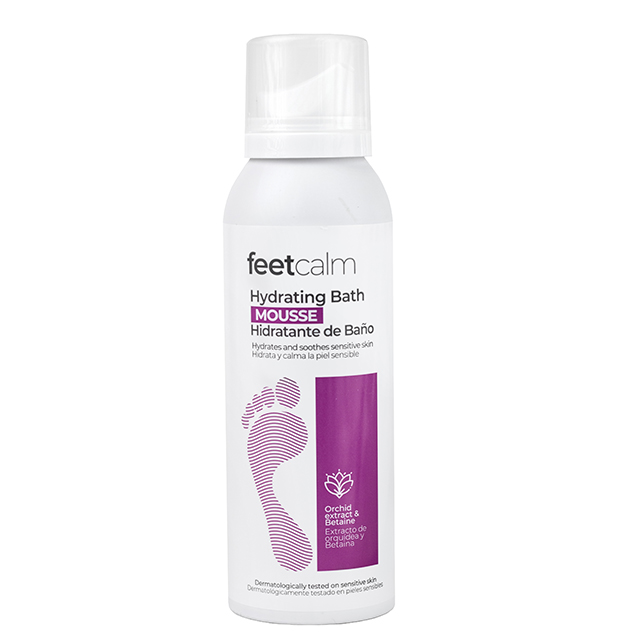Очищающий и увлажняющий мусс для тела Feetcalm Hydrating Bath Mousse, 125 мл