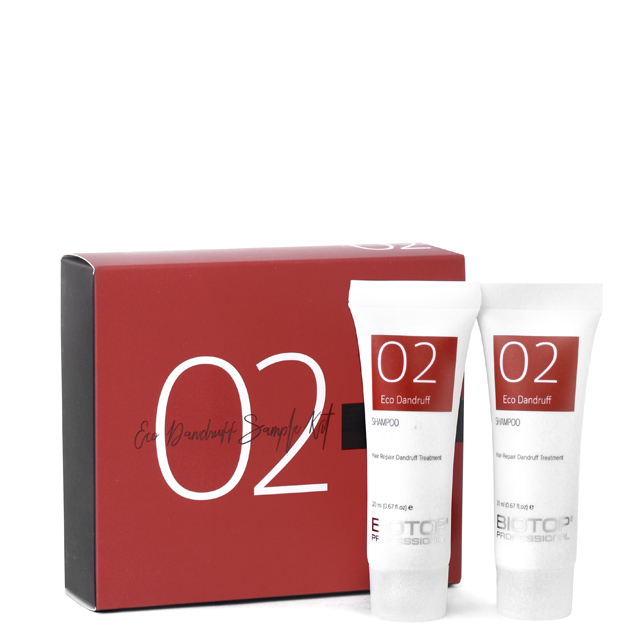 Мини-набор шампуней против перхоти  BIOTOP 02 Eco Dandruff Sample Kit