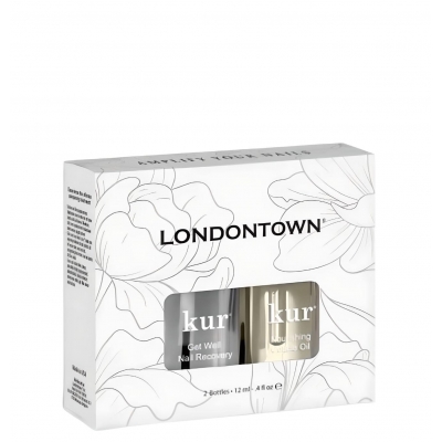 Набор для маникюра Londontown Get Well Duo: средство для ломких ногтей и масло для кутикулы