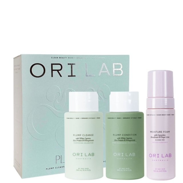 Набор ORI Lab Trio «Объем»: шампунь, кондиционер и увлажняющая пенка