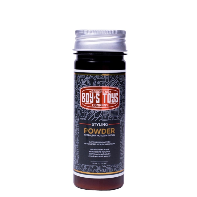Матовая пудра для укладки Boy's Toys Styling Powder, 10 г