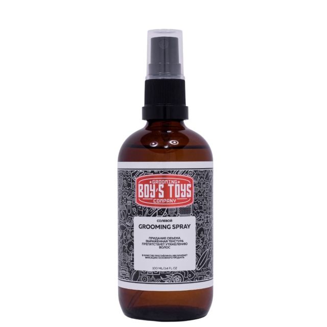 Солевой спрей для объема Boy's Toys Grooming, 100 мл