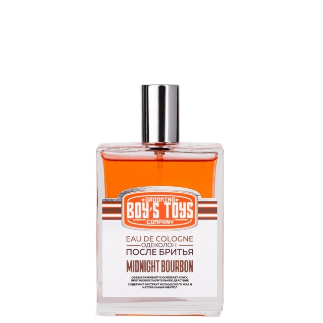 Парфюмерный одеколон после бритья Boy's Toys Midnight Bourbon, 100 мл