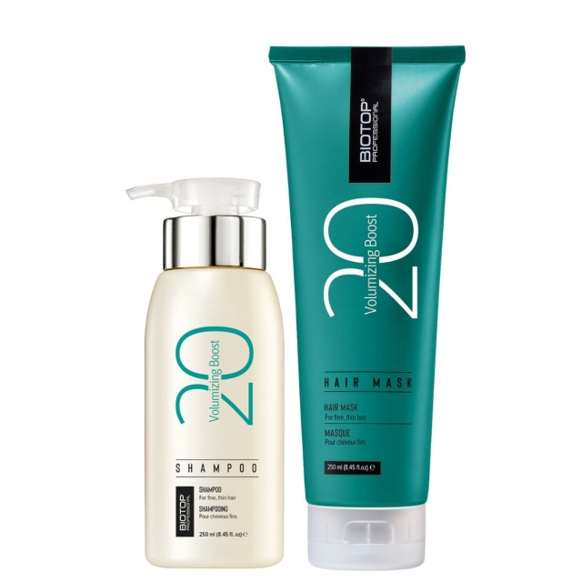 Комплект BIOTOP Volumizing Boost Duo для объема: шампунь и маска