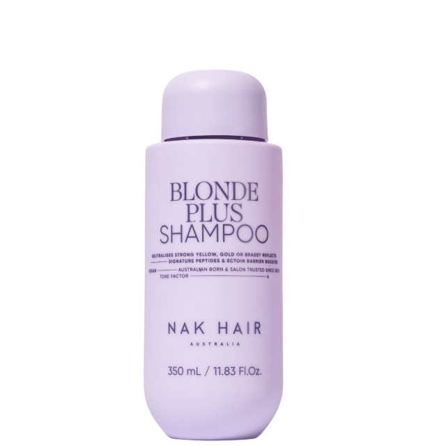 Шампунь «Блонд Плюс» NAK Signature Blonde Plus Shampoo — против желтизны и медных оттенков, 350 мл