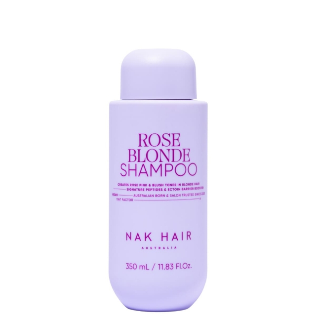 Тонирующий шампунь «Розовый блонд» NAK Signature Rose Blonde Shampoo, 350 мл
