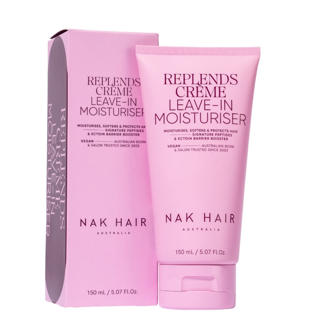 Крем для увлажнения волос и против секущихся кончиков NAK Signature Replends Moisturising Creme, 150 мл