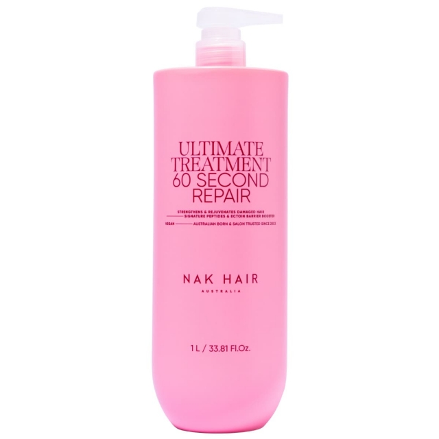 Маска для волос «Восстановление за 60 секунд» NAK Signature Ultimate Treatment, 1000 мл