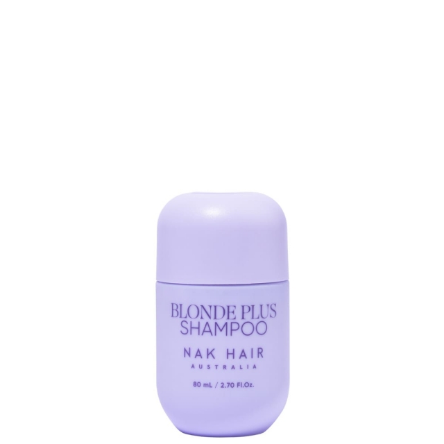 Шампунь «Блонд Плюс» NAK Signature Blonde Plus Shampoo — против желтизны и медных оттенков, 80 мл