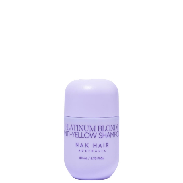 Шампунь «Платиновый блонд» против желтизны волос NAK Signature Platinum Blonde Anti-Yellow Shampoo, 80 мл