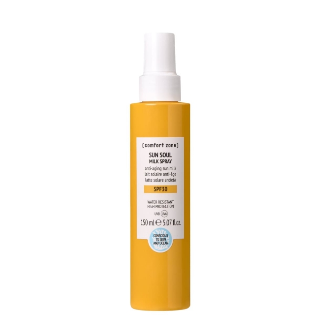 Солнцезащитное молочко-спрей для тела Comfort Zone Sun Soul Milk SPF30, 150 мл