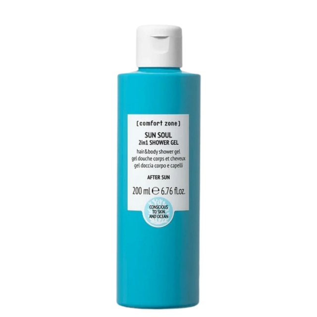 Гель для душа 2 в 1 Comfort Zone Sun Soul 2in1 Shower Gel, 200 мл