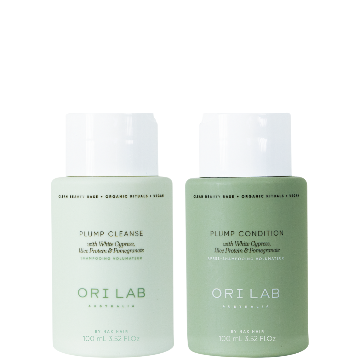 Комплект ORI Lab Duo Mini «Объем»: шампунь и кондиционер, 100 мл
